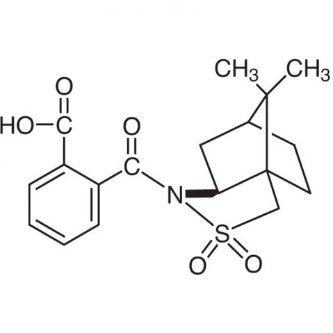 aladdin 阿拉丁 N406211 N-(2-羧基苯甲酰)-(+)-10,2-樟脑磺内酰胺 1820570-99-7 98%