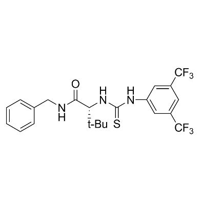 aladdin 阿拉丁 S281508 (2S)-2-[[[[3,5-双(三氟甲基)苯基]氨基]硫代甲基]氨基]-3,3-二甲基-N-(苯基甲基)丁酰胺 1490388-03-8 98%,99% ee