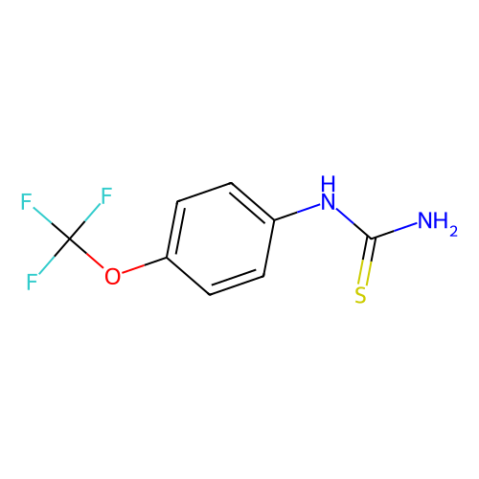 aladdin 阿拉丁 T587203 1-(4-(三氟甲氧基)苯基)硫脲 142229-74-1 98%