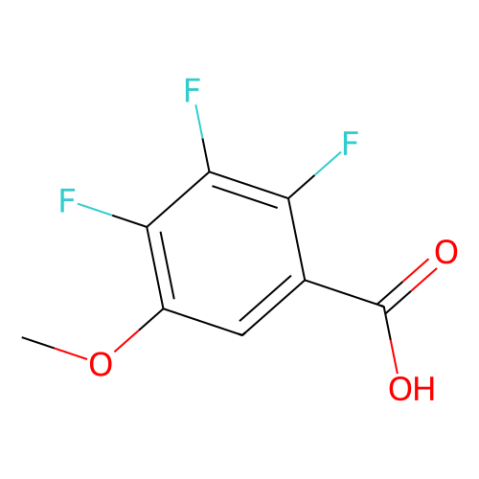 aladdin 阿拉丁 T588951 2,3,4-三氟-5-甲氧基苯甲酸 38233-47-5 98%