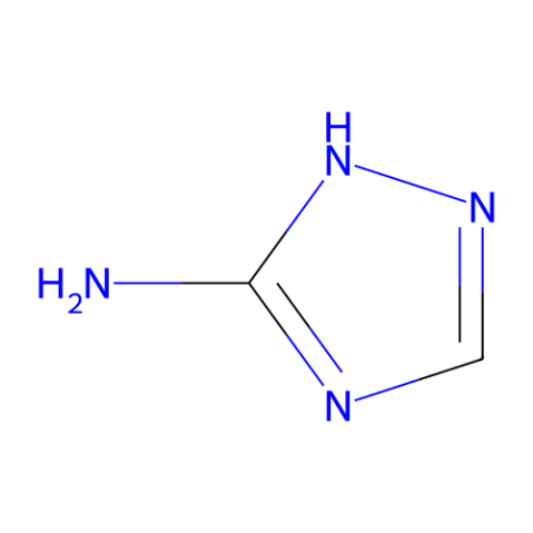 aladdin 阿拉丁 A107201 3-氨基-1，2，4-三唑 61-82-5 分析标准品