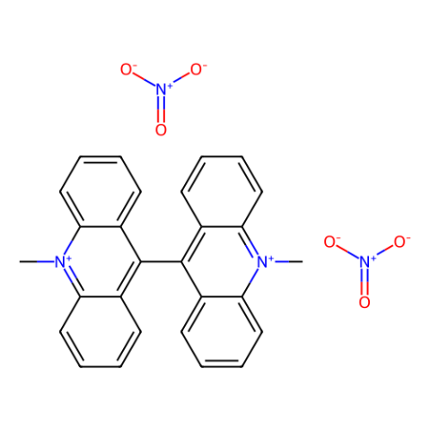 aladdin 阿拉丁 D121464 N,N'-二甲基-9,9'-联吖啶鎓硝酸盐 2315-97-1 化学发光试剂级
