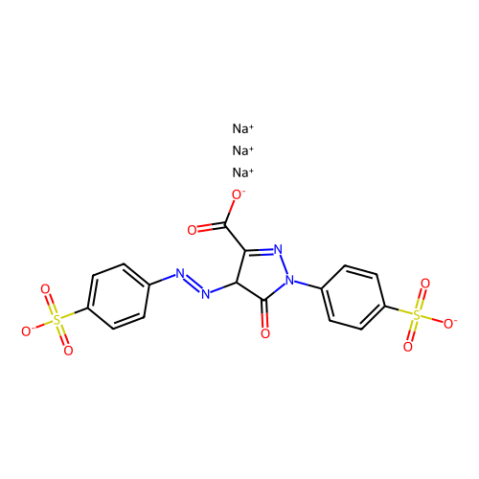 aladdin 阿拉丁 F102097 柠檬黄标准溶液 1934-21-0 analytical standard,0.50mg/ml in water