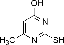 aladdin 阿拉丁 H109551 6-甲基-2-硫代尿嘧啶 56-04-2 分析标准品