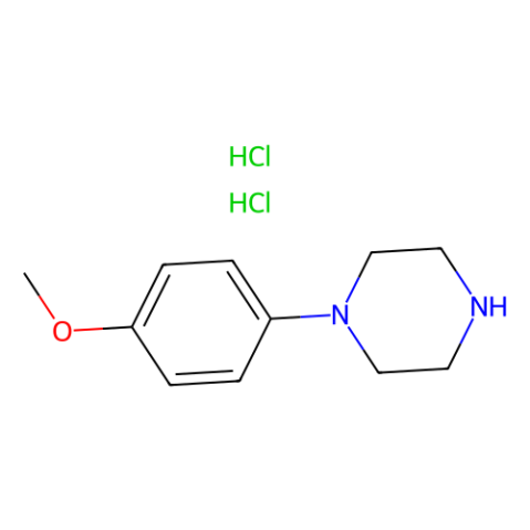 aladdin 阿拉丁 M133688 1-(4-甲氧基苯基)哌嗪 二盐酸盐 38869-47-5 ≥98.0%