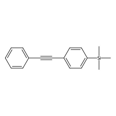 aladdin 阿拉丁 T162008 4-(三甲基硅基)二苯基乙炔 136459-72-8 97%