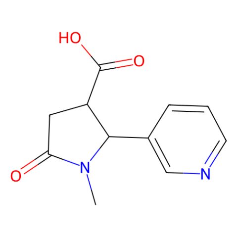 aladdin 阿拉丁 T162149 反-1-甲基-4-羧基-5-(3-吡啶基)-2-吡咯烷酮 33224-01-0 >95.0%(HPLC)(T)