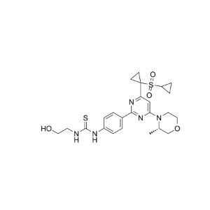 aladdin 阿拉丁 A287930 AZD 3147,双重mTORC1和2抑制剂 1101810-02-9 ≥98%(HPLC)