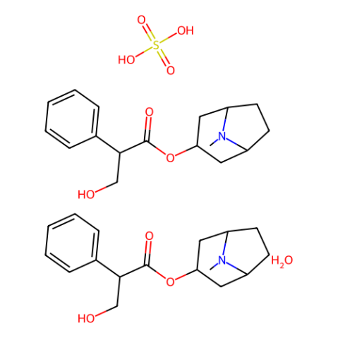 aladdin 阿拉丁 A408832 Atropine sulfate monohydrate 5908-99-6 10mM in DMSO