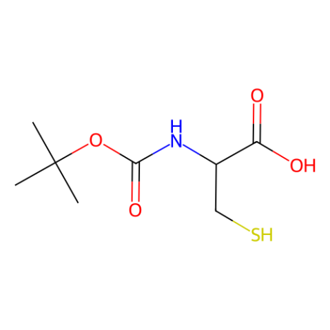 aladdin 阿拉丁 B140877 N-BOC-L-半胱氨酸 20887-95-0 ≥95%