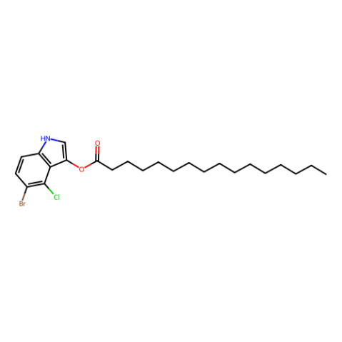 aladdin 阿拉丁 B331645 5-溴-4-氯-3-吲哚棕榈酸酯 341972-98-3 ≥98%
