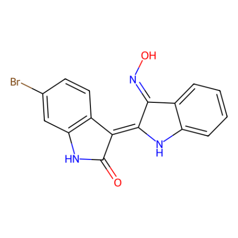 aladdin 阿拉丁 B407765 (2'Z,3'E)-6-溴靛玉红-3'-肟 667463-62-9 10mM in DMSO