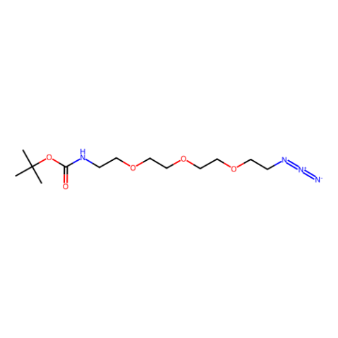 aladdin 阿拉丁 B412710 Boc-N-氨基-PEG3-叠氮化物 642091-68-7 95%