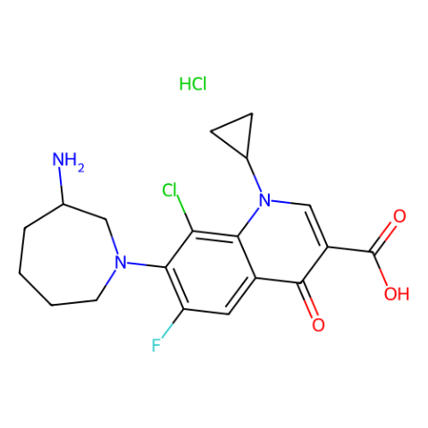 aladdin 阿拉丁 B423854 Besifloxacin HCl 405165-61-9 2mM in Water