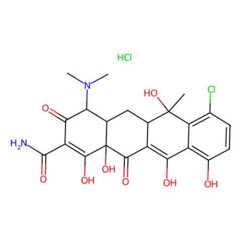 aladdin 阿拉丁 C103022 盐酸金霉素 64-72-2 USP级,≥80.0%(HPLC)