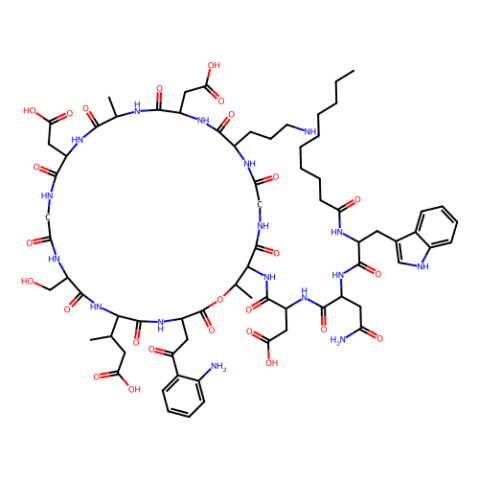 aladdin 阿拉丁 D420399 达托霉素 103060-53-3 10mM in DMSO