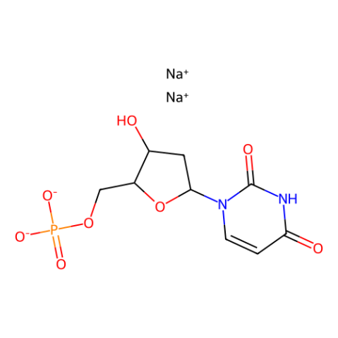 aladdin 阿拉丁 D423905 2'-脱氧尿苷-5'-单磷酸二钠 42155-08-8 10mM in DMSO