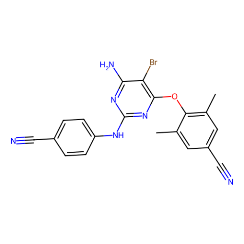 aladdin 阿拉丁 E408338 Etravirine (TMC125) 269055-15-4 10mM in DMSO