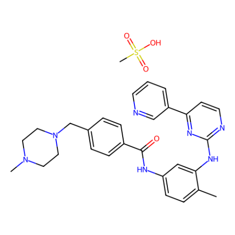 aladdin 阿拉丁 I407777 伊马替尼甲磺酸盐 220127-57-1 10mM in DMSO