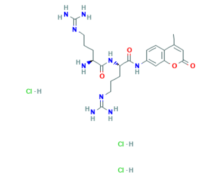 aladdin 阿拉丁 L331384 L-精氨酸-L-精氨酸7-氨基-4-甲基香豆素三盐酸盐 201847-69-0 98%