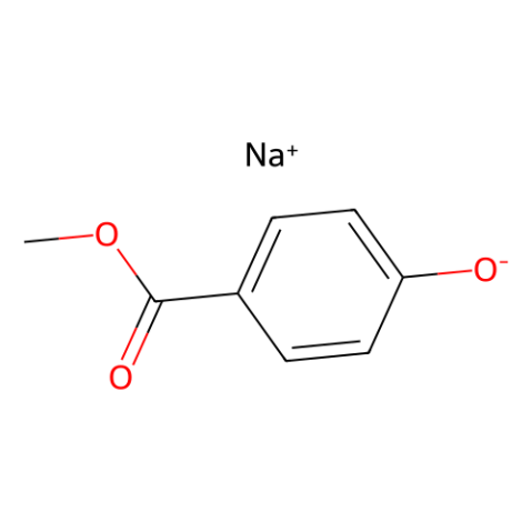 aladdin 阿拉丁 M102796 对羟基苯甲酸甲酯钠 5026-62-0 99%