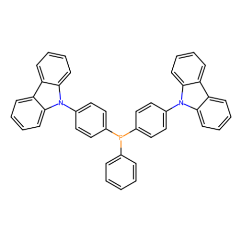 aladdin 阿拉丁 N290042 双-4-（N-咔唑基）苯基）苯基氧化膦 1233407-28-7 99%，Sublimed