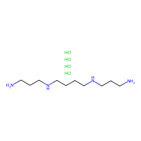 aladdin 阿拉丁 N423174 N,N'-双(3-胺丙基)-1,4-丁二胺四盐酸盐 306-67-2 10mM in Water