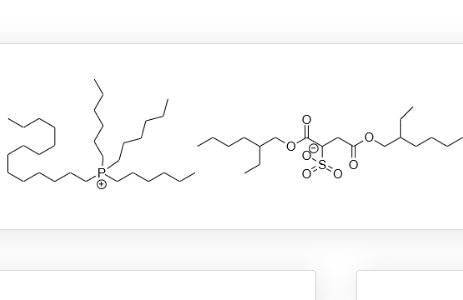 Trihexyltetradecylphosphonium dioctylsulfosuccinate；P666(14) Docu