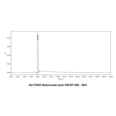 aladdin 阿拉丁 Ab170933 Belimumab (anti-TNFSF13B) 356547-88-1 Purity>95% (SDS-PAGE&SEC); Endotoxin Level<1.0EU/mg; Human IgG1; CHO; ELISA, FACS, Functional assay, Animal Model; Unconjugated