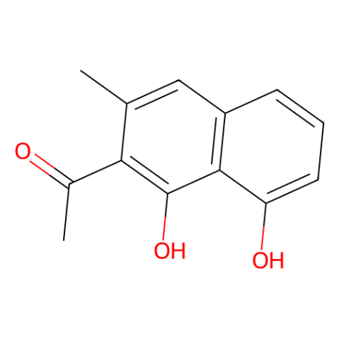 aladdin 阿拉丁 D336844 1-（1,8-二羟基-3-甲基萘-2-基）乙酮 3785-24-8 98%