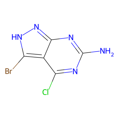 aladdin 阿拉丁 A165352 6-氨基-3-溴-4-氯吡唑并[3,4-d ]嘧啶 1003298-79-0 95%
