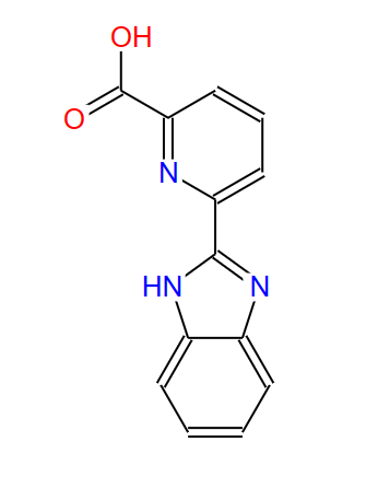144493-38-9；6-(2-苯并咪唑基)吡啶-2-甲酸