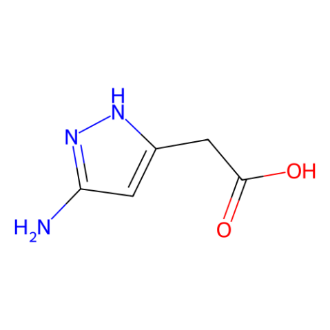 aladdin 阿拉丁 A191554 (5-氨基-2H-吡唑-3-基)乙酸 174891-10-2 97%