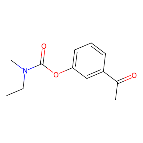 aladdin 阿拉丁 A195339 3-乙酰基乙基苯基(甲基)氨基甲酸 855300-09-3 98%