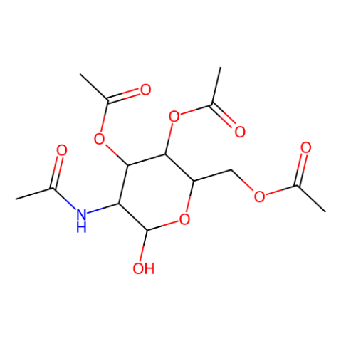 aladdin 阿拉丁 A345114 2-（乙酰氨基）-2-脱氧-D-吡喃葡萄糖3,4,6-三乙酸酯 34051-43-9 98%