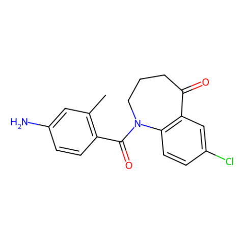 aladdin 阿拉丁 A419448 1-(4-氨基-2-甲基苯甲酰基)-7-氯-3,4-二氢-1H-苯并[b]氮杂卓-5(2H)-酮 137977-97-0 98%