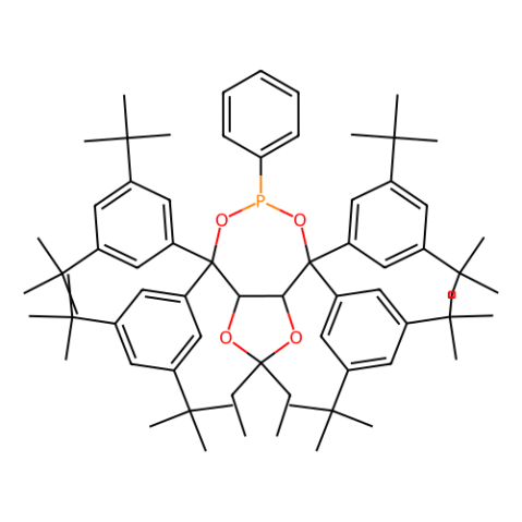 aladdin 阿拉丁 A463305 (3aR,8aR)-4,4,8,8-四(3,5-二-叔丁基苯基)- 2,2-二乙基-6-苯基四氢-[1,3]二氧基lo[4,5-e][1,3,2]二氧杂磷苯e 1241684-27-4 ≥94%