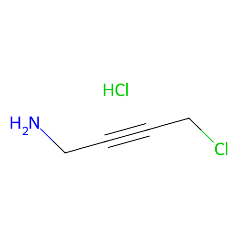 aladdin 阿拉丁 A466897 1-氨基-4-氯-2-丁炔盐酸盐 77369-59-6 90%