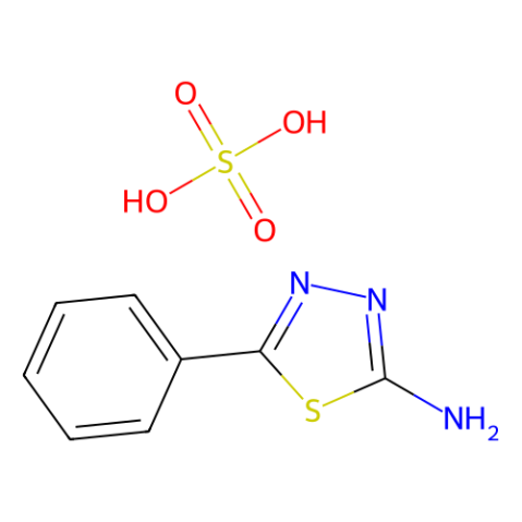 aladdin 阿拉丁 A469103 2-氨基-5-苯基-1,3,4-噻二唑硫酸盐 340169-03-1 97%