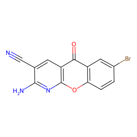 aladdin 阿拉丁 A474260 2-氨基-7-溴-5-氧代-5H-[1]苯并吡喃并[2,3-b]吡啶-3-碳腈 206658-80-2 99%