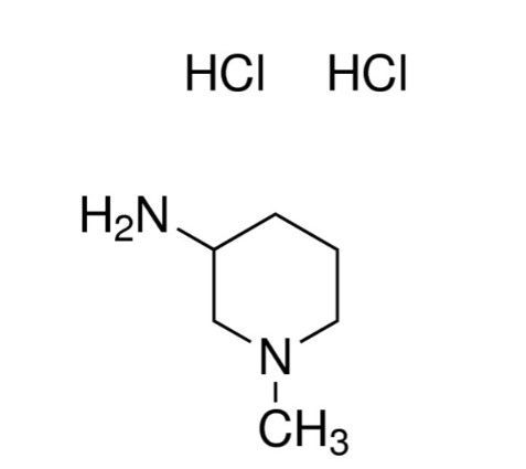 aladdin 阿拉丁 A480580 3-氨基-1-甲基-哌啶二盐酸盐 42389-57-1 97%