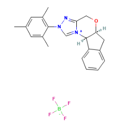 aladdin 阿拉丁 A586283 (5aS,10bR)-2-均三甲苯基-4,5a,6,10b-四氢-2H-茚并[2,1-b][1,2,4]三唑并[4,3-d][1,4]恶嗪-11-鎓四氟硼酸盐 1061311-82-7 98% 99%ee