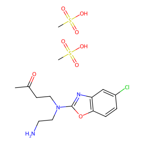 aladdin 阿拉丁 A586896 4-((2-氨基乙基)(5-氯苯并[d]恶唑-2-基)氨基)丁-2-酮 二甲磺酸盐 1276666-12-6 98%