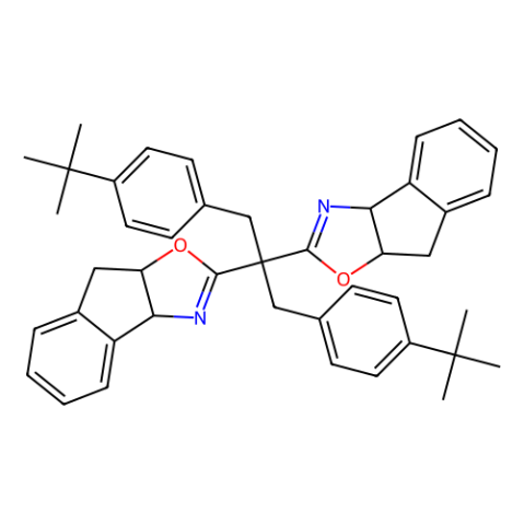 aladdin 阿拉丁 A587239 (3aS,3a'S,8aR,8a'R)-2,2'-(1,3-双(4-(叔丁基)苯基)丙烷-2,2-二基)双(3a,8a-二氢-8H-茚并[1,2-d]恶唑) 1435467-28-9 98% 99%ee