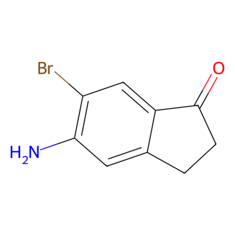 aladdin 阿拉丁 A587446 5-氨基-6-溴-2,3-二氢-1H-茚-1-酮 158205-19-7 96%