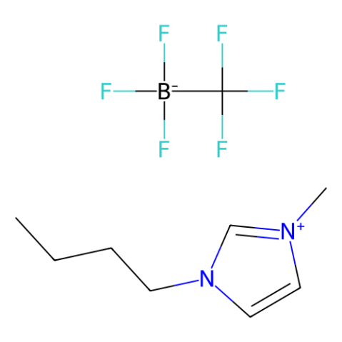 aladdin 阿拉丁 B121225 1-丁基-3-甲基咪唑啉三氟(三氟甲基)硼酸盐 741677-68-9 98%