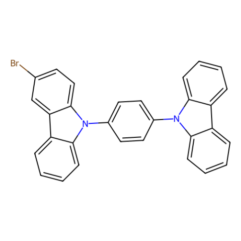 aladdin 阿拉丁 B152029 3'-溴-1,4-二(9-咔唑基)苯 1537218-76-0 98%