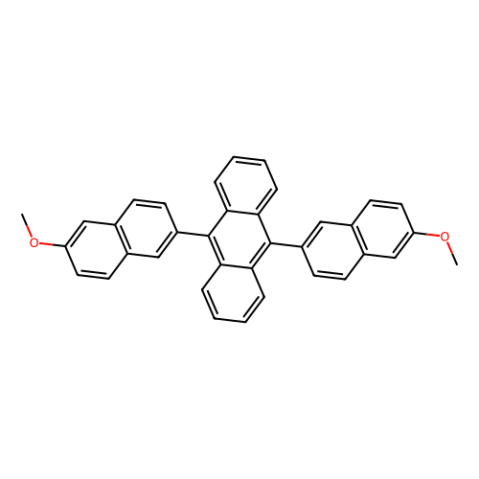 aladdin 阿拉丁 B152536 9,10-双(6-甲氧基-2-萘基)蒽 235099-48-6 97%