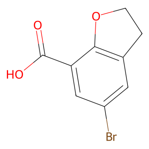 aladdin 阿拉丁 B152994 5-溴-2,3-二氢苯并呋喃-7-羧酸 41177-72-4 97%