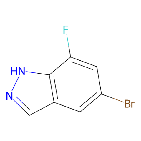 aladdin 阿拉丁 B173072 5-溴-7-氟-1H-吲唑 1260381-83-6 97%